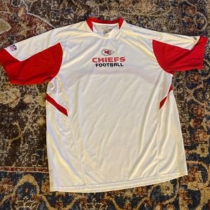 Kansas City Chiefs Reebok XL White Shirt
